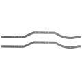 2pcs Chassis Frame Rail for Axial Scx10 Ii 90046 90047 1/10 Rc Car