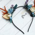 Christmas Antlers Headband Women Girl Headband(d)