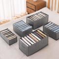 12 Pcs Grey Storage Boxes for Drawers Cupboard Dresser Small 7 Grids