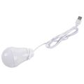 2x Dc5v 5w Ampoule Led Usb Lampe Portable (blanc)