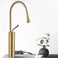 Single Lever Spout Brass Mixer Tap for Kitchen Or Bathroom -black