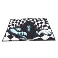 Grimace Stereo Vision Circular Carpet Floor Mat Tea Table Carpet A