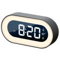 Music Led Digital Alarm Clock Voice Control Temperature Humidity Display Desktop Clocks Home Table D