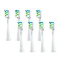 8pcs for Soocas V1x3/x3u X1/x3/x5 Electric Tooth Brush Heads White