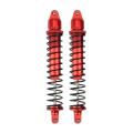 2pcs Metal Shock Absorbers for Rc Car Part 1:5 1/5 Traxxas,red
