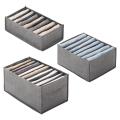 Jeans Shirts Organiser for Wardrobe Foldable Non-woven Storage Box