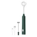 Electric Whisk Usb Recharge Three Speed Kitchen Cooking Tool Green