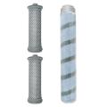 1pcs Roller Brush with 2pcs Hepa Filter for Tineco A10/a11 Hero -gray