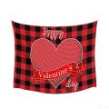 Wall Hanging Tapestry Happy Valentine's Day Decorations 150x200cm