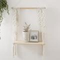1 Tier Shelf Wall Hanging Wooden Shelves Perfect for Bedroom Kitchen