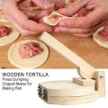 Wood Tortilla Press Dumpling Skin Maker Presser Kitchen Accessories