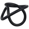 2x 110mm X 5mm Black Rubber Industrial Flexible O Ring Seal Washer