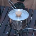 1l Outdoor Stainless Steel Kettle Coffee Pot Camping Pot Cooking Tool