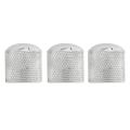 12x Guitar Dome Control Knobs for Fender Tele Replacement, Silver