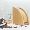 Hand-drip Coffee Filter Paper Holder with V60 Tapered Storage Rack