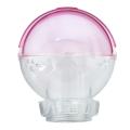 Hamster Bathroom Plastic Pet Sand Bath Container Cage Bathroom(pink)