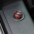 Car Switch Ring Cover Aluminium for Ford Mustang 2009-2013 Red