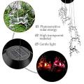 Wind Chimes Outdoor Decor,solar Elk Wind Chime Color Changing Light