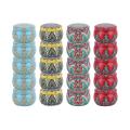 20pcs Candle Tin Cans 4.4 Oz Metal Round Containers Empty Candle Jars