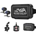 Motorcycle Camera Hd 1080p Dual Lens Motorbike Bike Video Recorder
