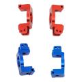 6pcs Front Steering Caster Block Rear Hub Carrier For1/6 Rc Truck ,1