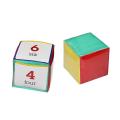 Kids Diy Education Playing Game Dice Pocket Square Toy for Teaching
