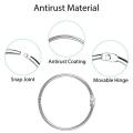 30 Pieces Of Shower Curtain Ring 5cm Stainless Steel Metal Hook