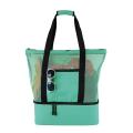 Storage Bag Picnic Beach Bag Double-layer Mesh Beach Picnic Bag Green
