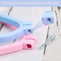 5 Pcs Abs Plastic Embroidery Hoops Set Square Hoops (5 Color)