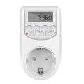 Eu Plug-in Programmable Timer Switch Socket 50hz with Summer Time