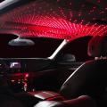 Usb Car Roof Star Projector Light Led Interior Lamp (red)