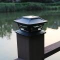 Outdoor Post Solar Lights for 4x4 Inch Wooden Posts Warm White