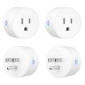 Smart Plug for Alexa and Google Home,wifi Socket with Timer, Us Plug