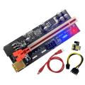 Ver009 Plus Sata Card Adapter with Led Light 8 Solid Capacitors