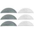6pcs Mop Cloths for Lydsto R1 Vacuum Cleaner Robot Spare Parts