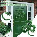 St. Patrick's Day Green Garland Irish Door and Home Wall Decorations