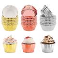Foil Cupcake Muffin Baking Cups Gold Silver Rose Gold Pack Of 300
