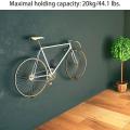 Bicycle Wall Mount Hooks Foldable Bicycle Wall Hanger Parking Storage