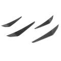 Real Dry Carbon Fiber Front Side Canards Trim for Bmw- M Series M3