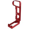Quick Release L Plate for Nikon Z Z6 Z7 Arca Swiss Rrs Red