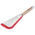 Fish Frying Spatula, Stainless Steel Slotted Flexible Turner