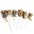 Fairy Garden 6pcs Miniature Fairies Figurines for Outdoor Decor