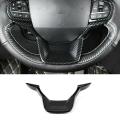 Carbon Car Abs Steering Wheel Decoration Cover Trim for Ford Explorer