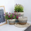 Planter Basket Indoor Outdoor 4 Pack Hand Woven Storage Basket