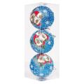 Christmas Tree Balls Small Bauble Hanging Home Party Ornament ,blue
