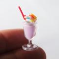 Polymer Clay Milk Tea Cup Ice Cream Cup Resin Doll House Accessories