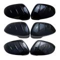 For Golf 8 2020 -2022 Car Side Rearview Mirror Cover Bright Black