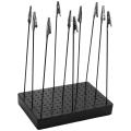 9 X14 Holes Stand Base with 10pcs Metal Alligator Clip Stick Tool Set