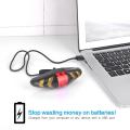 Bike Tail Light with Turn Signals,usb with Wireless Remote Control