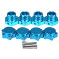 Metal Coupling with Dust Cap for Hpi Hsp 94762 9408 1/8 Rc Car Blue